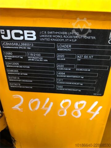 JCB 427S5HT JCB 427S5HT