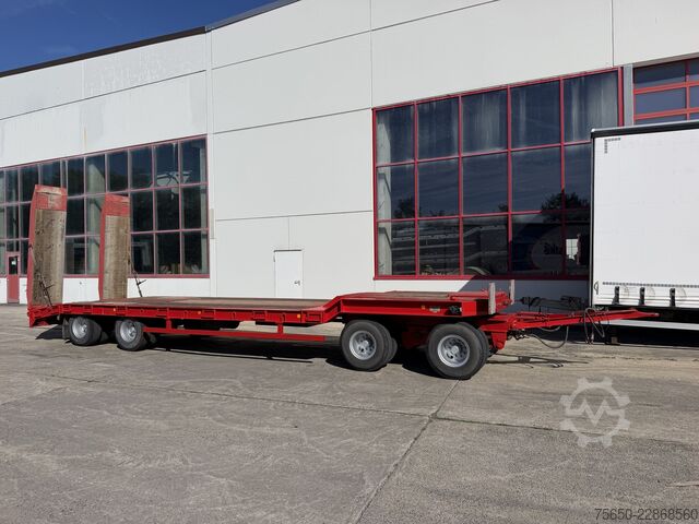 Low loader trailer Goldhofer TU-4-2x2-31/80  4 Achs Tiefladeranhänger