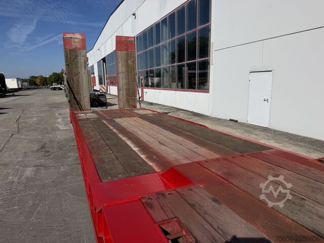 Low loader trailer Goldhofer TU-4-2x2-31/80  4 Achs Tiefladeranhänger