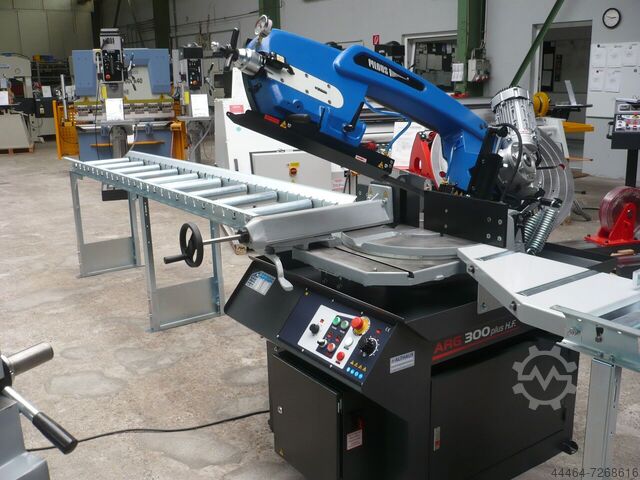 Double miter band saw PILOUS ARG 300 plus H.F.