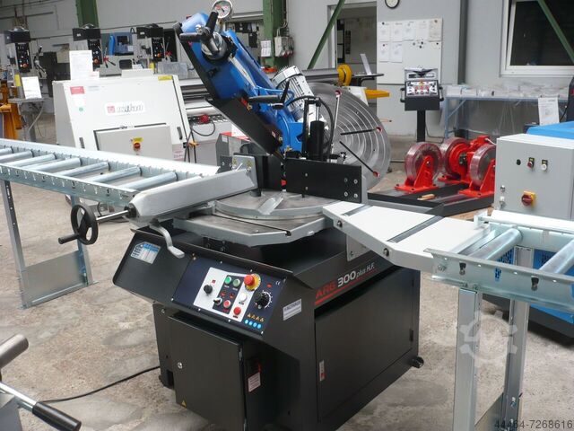 Double miter band saw PILOUS ARG 300 plus H.F.