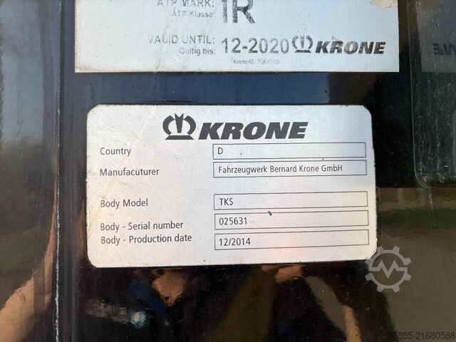 Refrigerated/freezer transport Krone N/A Carrier Vector 1350 / Liftaxle / Loading li...