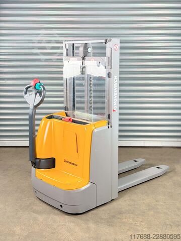 Hochhubwagen-Mitgänger Jungheinrich EJC 112 - nur 126 Std. - Service Neu -Batterie 90%