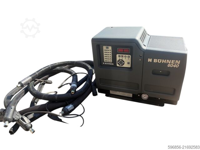 BÜHNEN 6040 – Klebstoff-Auftragssystem / Schmelzkleberaggregat + 4 Schläuche BÜHNEN 6040 – system aplikacji kleju / agregat klejowy + 4 węże BÜHNEN 6040 – system aplikacji kleju / agregat klejowy + 4 węże