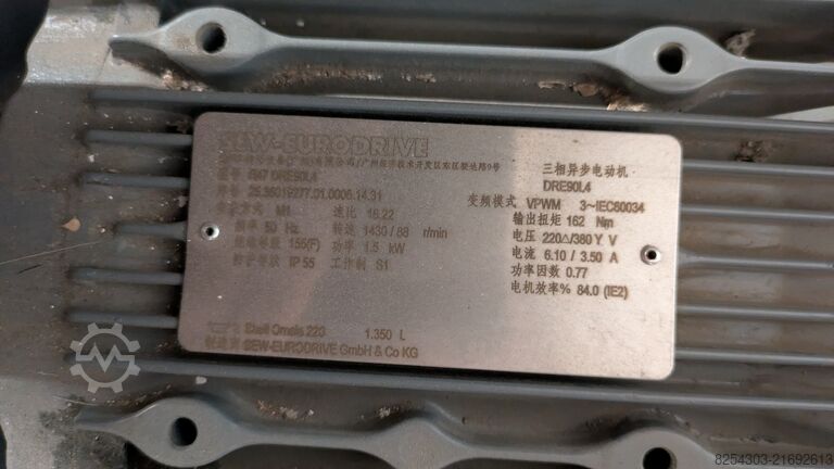 Rollenbahn für Versandhandel 47m 3 Motor  