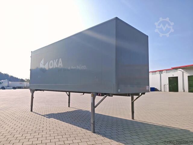 Wechselbrücke Kofferaufbau / Möbelkoffer GT Wechselbrücke Koffer / Möbelkoffer 7,45m