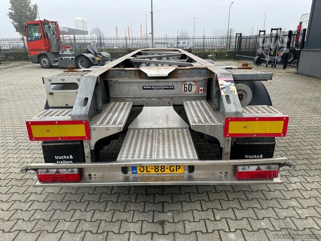 Containertransport Van Hool 20FT ADR CHASSIS / galvanized / MB DISC / 2x li...