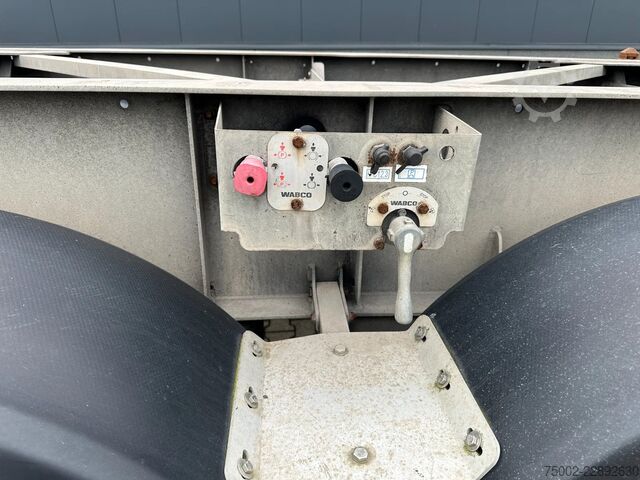 Containertransport Van Hool 20FT ADR CHASSIS / galvanized / MB DISC / 2x li...