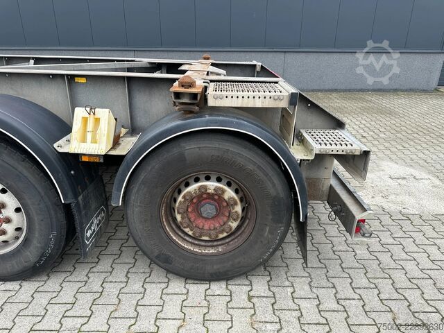 Containertransport Van Hool 20FT ADR CHASSIS / galvanized / MB DISC / 2x li...