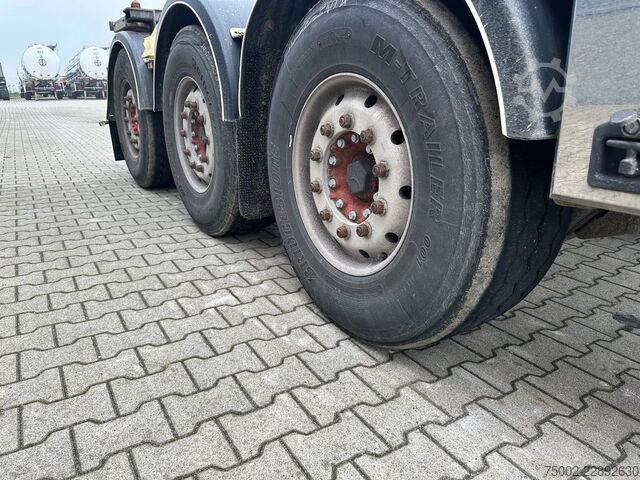 Containertransport Van Hool 20FT ADR CHASSIS / galvanized / MB DISC / 2x li...