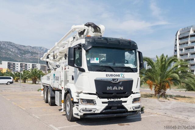 Mixer MAN TGS 26.520 MAN TGS 26.520 6x4 SWAN TSP 38-5 160...