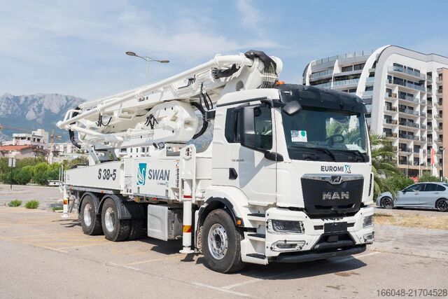 Mixer MAN TGS 26.520 MAN TGS 26.520 6x4 SWAN TSP 38-5 160...