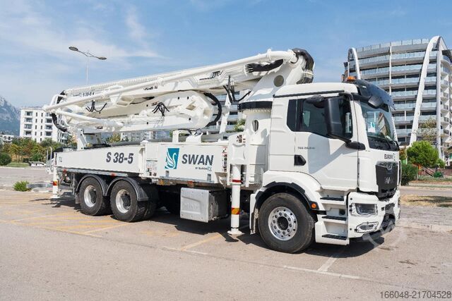 Mixer MAN TGS 26.520 MAN TGS 26.520 6x4 SWAN TSP 38-5 160...