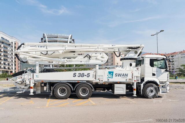 Mixer MAN TGS 26.520 MAN TGS 26.520 6x4 SWAN TSP 38-5 160...