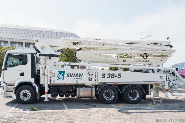 Mixer MAN TGS 26.520 MAN TGS 26.520 6x4 SWAN TSP 38-5 160...