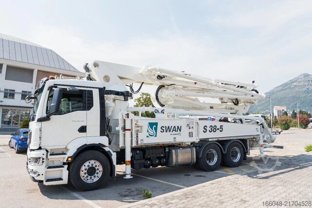 Mixer MAN TGS 26.520 MAN TGS 26.520 6x4 SWAN TSP 38-5 160...