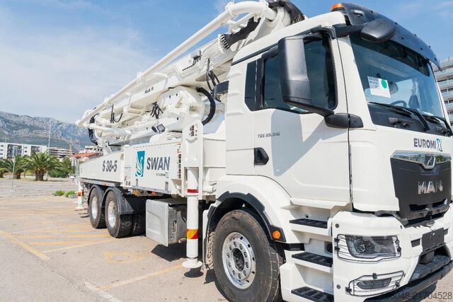 Mixer MAN TGS 26.520 MAN TGS 26.520 6x4 SWAN TSP 38-5 160...