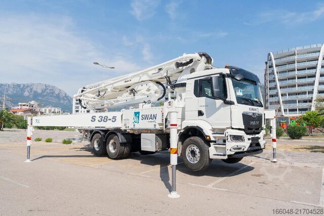 Mixer MAN TGS 26.520 MAN TGS 26.520 6x4 SWAN TSP 38-5 160...