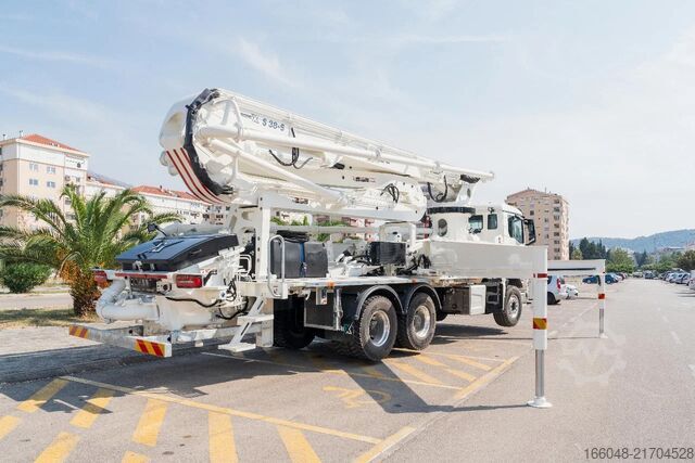 Mixer MAN TGS 26.520 MAN TGS 26.520 6x4 SWAN TSP 38-5 160...