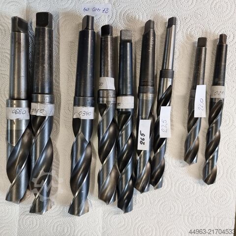 MK2,MK3,MK4-HSS-Spiralbohrer  MK-Spiralbohrer