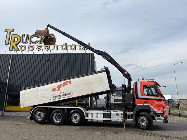 Crane Volvo FM 420 + HMF 1643 Z2---2X EXT. + REMOTE + TIPPE...