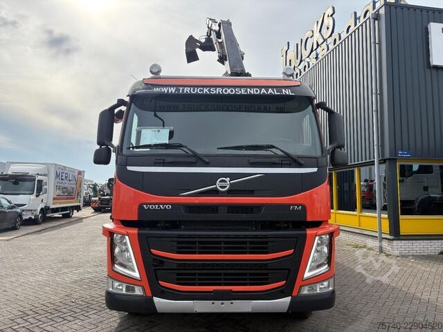 Crane Volvo FM 420 + HMF 1643 Z2---2X EXT. + REMOTE + TIPPE...