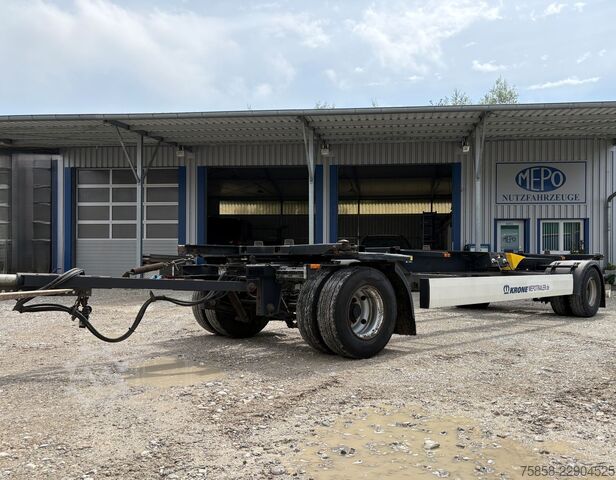Swap chassis trailer Krone BDF Lafette 235/75R17,5 Zwilling BPW