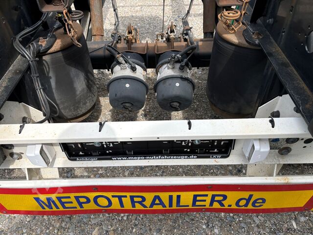 Swap chassis trailer Krone BDF Lafette 235/75R17,5 Zwilling BPW