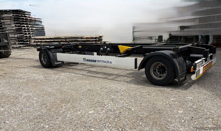 Swap chassis trailer Krone BDF Lafette 235/75R17,5 Zwilling BPW