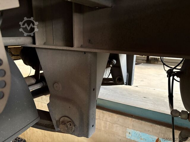 Swap chassis trailer SOMMER Lafette Verzinkt langer Hub 17,5 Reifen