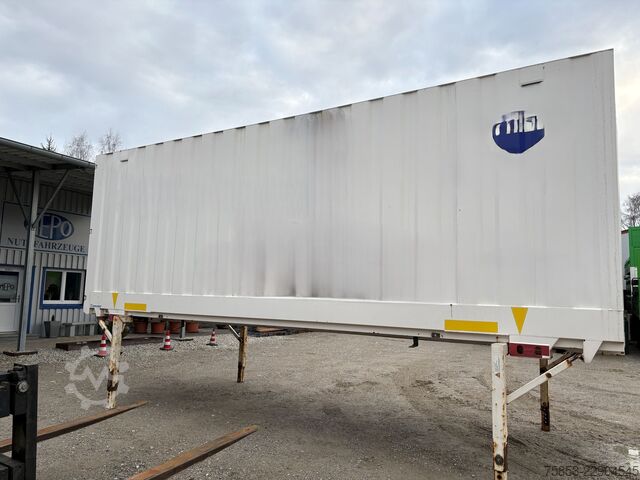 Swap body with box structure Krone BDF Stahl Wechselkoffer Türen