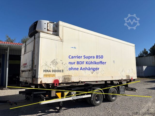 Swap body with reefer structure Schmitz Cargobull BDF Kühlkoffer Carrier 850 Innen 2,40m