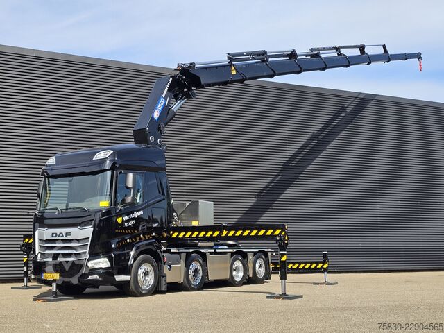 Crane truck DAF XF 530 8x2 / HMF 9520 K8 / NIEUW!