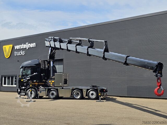 Crane truck DAF XF 530 8x2 / HMF 9520 K8 / NIEUW!