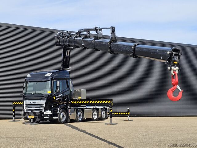 Crane truck DAF XF 530 8x2 / HMF 9520 K8 / NIEUW!