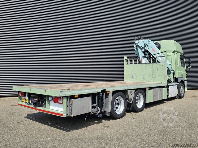 Loading platform DAF CF 440 6x2 / HIAB 42 tm CRANE / KRAN