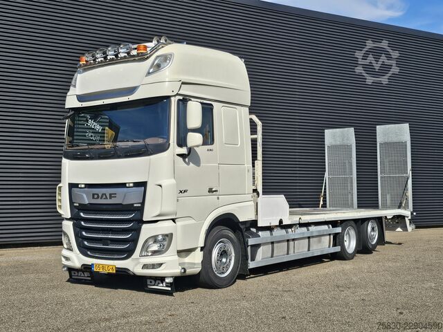 Car carrier van DAF XF 530 6x2 / OPRIJ - MACHINE TRANSPORT
