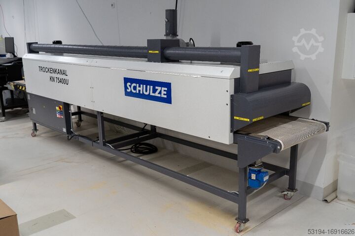 Textildruckmaschine  Sušící tunel Schulze- KN 75400 U
