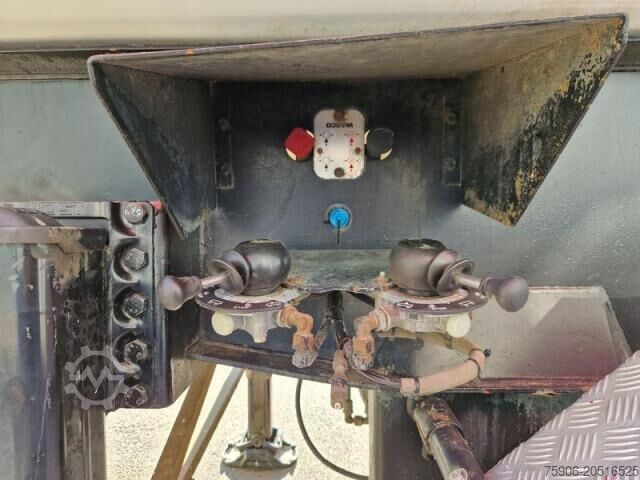 Tipper semitrailer BENNE ACIER 27m3