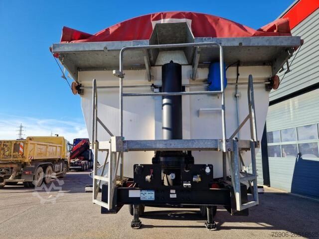 Tipper semitrailer BENNE ACIER 27m3