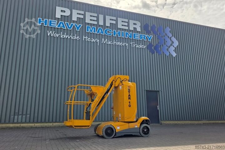 Gelenkteleskoparbeitsbühne Haulotte STAR 10 Electric, 10m Working Height, 3m Reach, 20