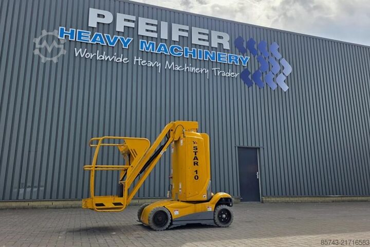 Gelenkteleskoparbeitsbühne Haulotte STAR 10 Electric, 10m Working Height, 3m Reach, 20