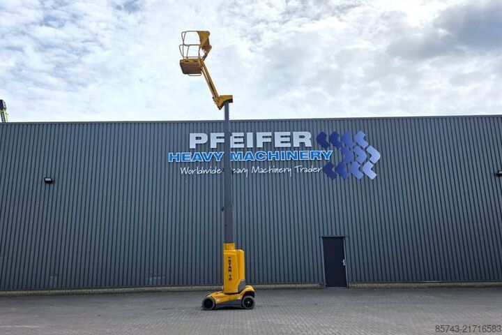 Gelenkteleskoparbeitsbühne Haulotte STAR 10 Electric, 10m Working Height, 3m Reach, 20
