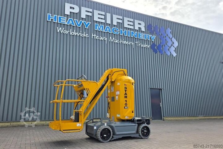 Gelenkteleskoparbeitsbühne Haulotte STAR 10 Electric, 10m Working Height, 3m Reach, 20