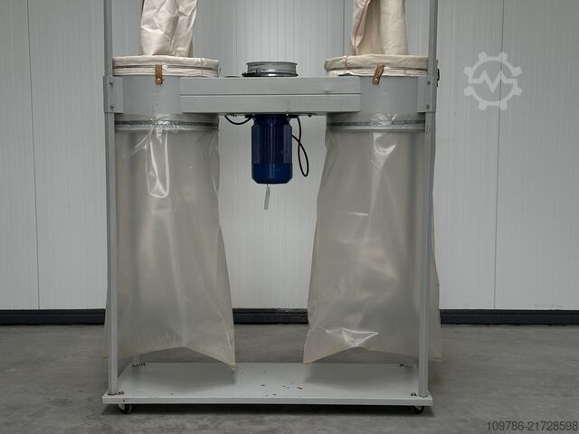 Sawdust extractor 2 bags 4.0 kW SELECTA 