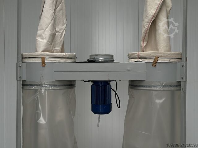 Sawdust extractor 2 bags 4.0 kW SELECTA 
