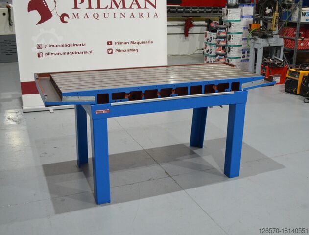 Work table with slots 1600x650 mm  