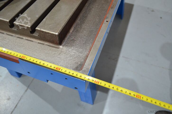 Work table with slots 1600x650 mm