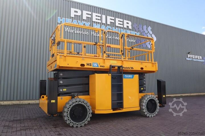 Scherenhebebühne Haulotte HS15EPRO Unused, Valid Inspection, *Guarantee! Ful