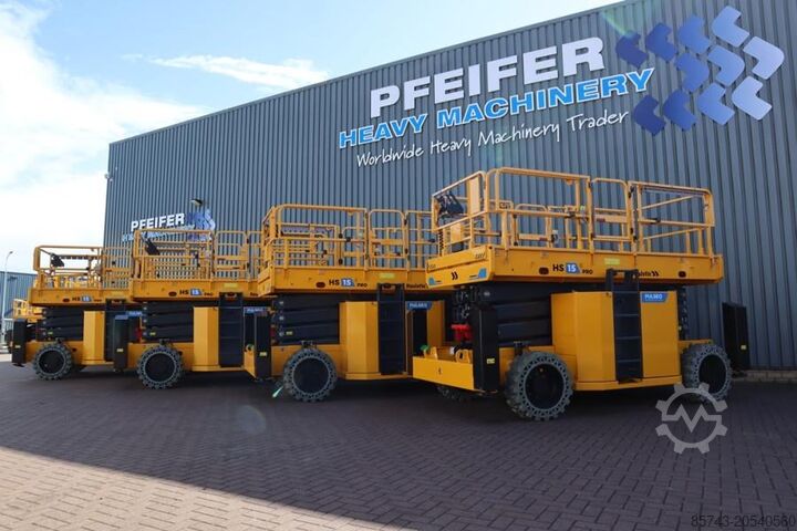 Scherenhebebühne Haulotte HS15EPRO Unused, Valid Inspection, *Guarantee! Ful